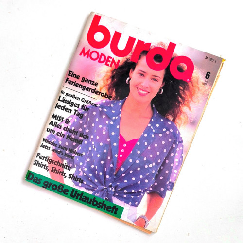 BURDA 6/1989 — foto 1