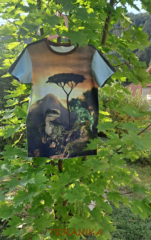 Tričko "DINOSAUR WORLD" vel.134 skladem