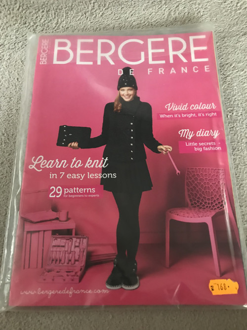 Časopis BERGER, pletené modely AJ — foto 1