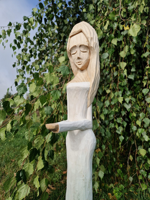 SKLADEM / Víla / Bílá holubice / 76 cm — foto 1