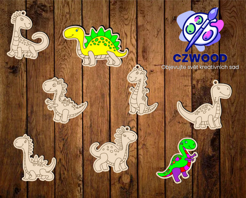 Kreativní sada Legrační dinosauři