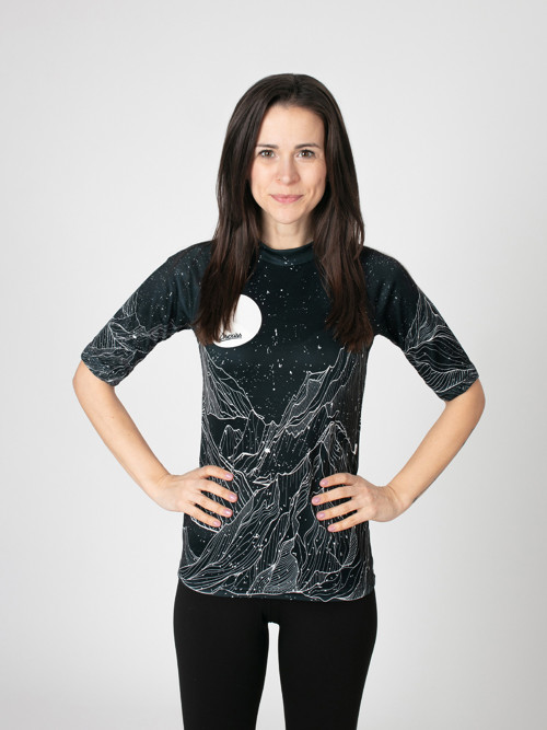 Drexiss CoolMax tričko ALL DIAMOND BEACH BLACK