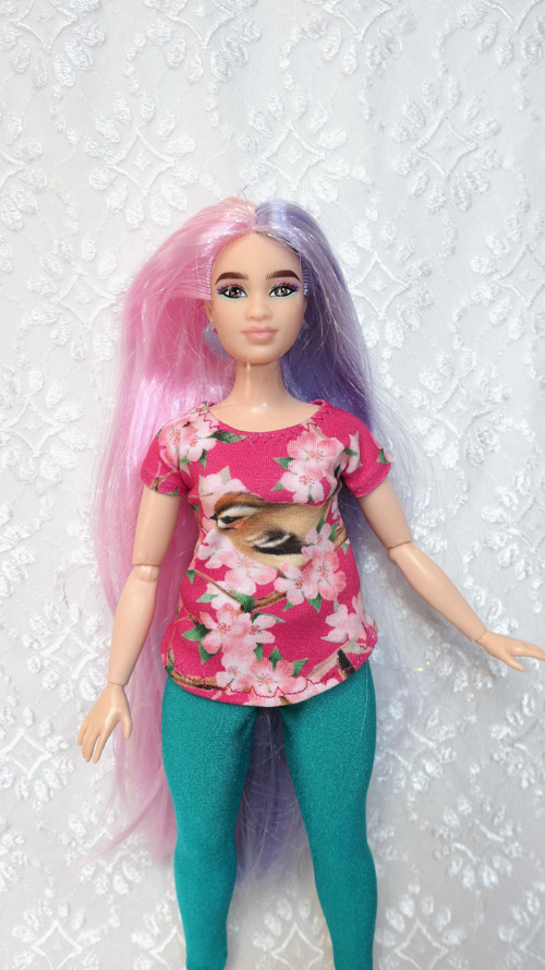 Barbie - baculka - tričko — foto 1