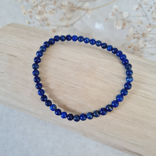 Lapis Lazuli náramek 4 mm (moudrost, uvědomění)