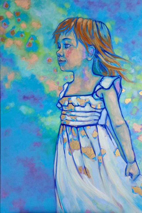 Jsem víc než polní lilie, 60x90 cm