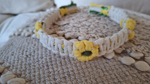 Boho čelenka / kytičková / dětská