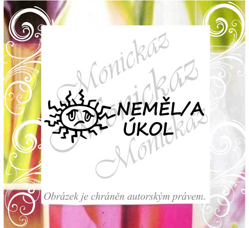 Neměl/a úkol 347. Razítko. — foto 1