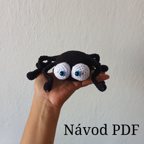 Návod na háčkovaného pavouka