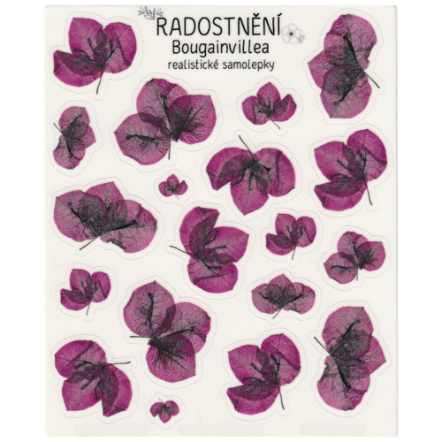 Realistické samolepky • Bougainvillea