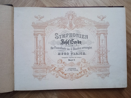 Vintage noty - Joseph Haydn: 7. symfonie