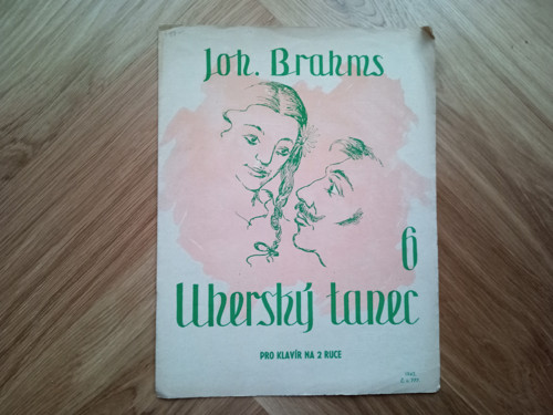 Vintage noty - J. Brahms: Uherský tanec 6