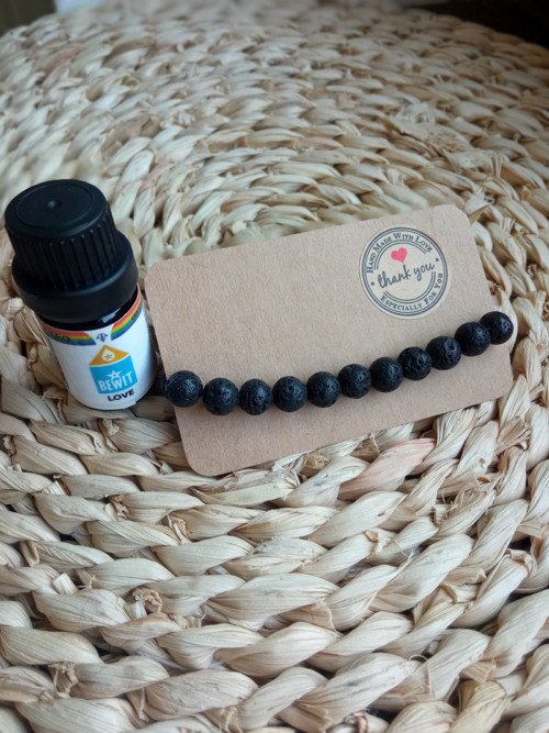 Aromaterapeutický náramek pro lásku a harmonii