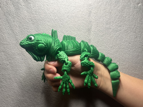 Leguán - 26 cm - 3D Tisk