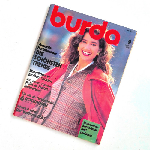 BURDA 9/1989 — foto 1