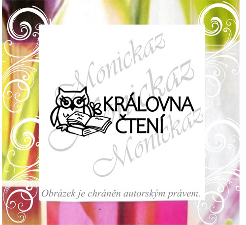 Královna čtení sova 618. Razítko.