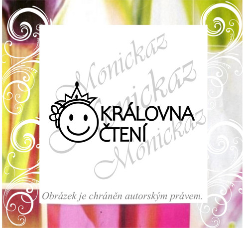 Královna čtení smajlík 629. Razítko.