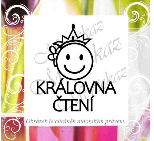 Královna čtení smajlík 627. Razítko.