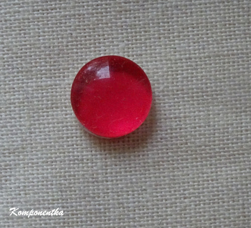 Skleněný kabošon 8mm 1kus