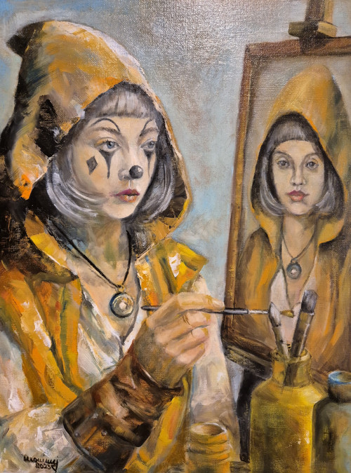 REFLEXE DUALITY | Olej | Plátno na desce | 40 x 30