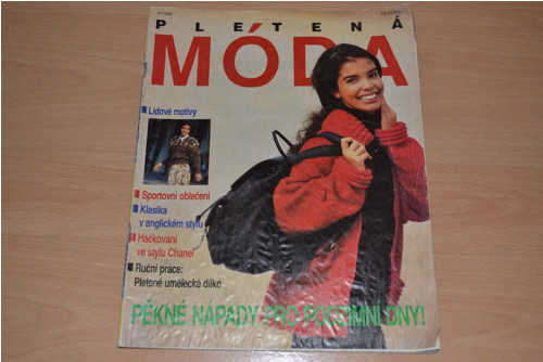 Časopis Pletená móda 9/1992