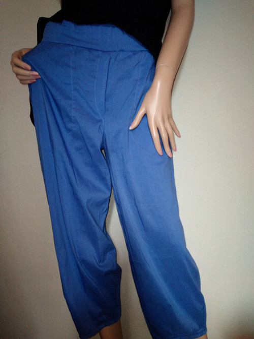 Batistové baggy 7/8 gatě vel.56/58