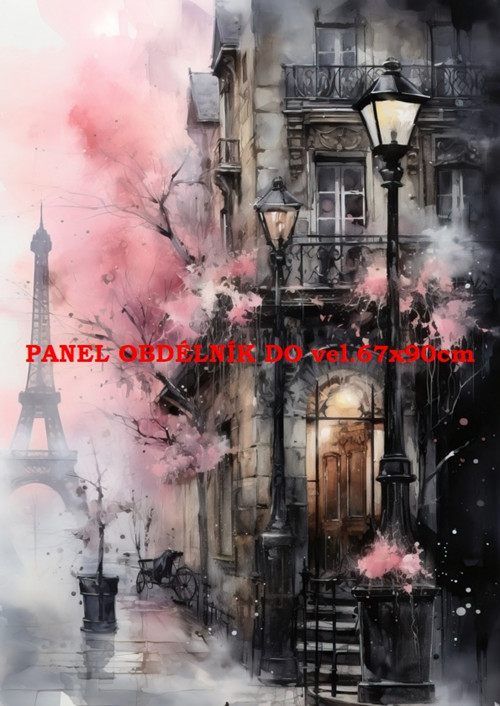 Bavlněný panel 18x25 cm - skladem — foto 1