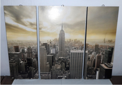 3x nástěnný OBRAZ New York — foto 1