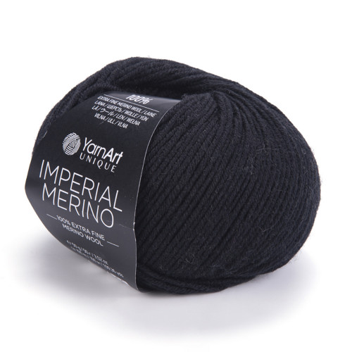 Příze Imperial Merino - černá — foto 1