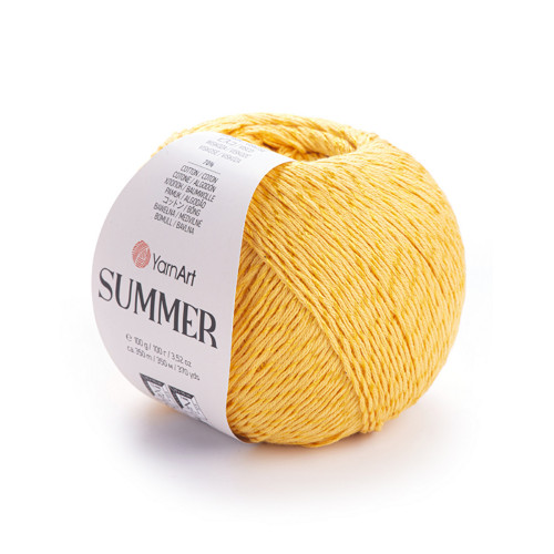 Příze Summer - žlutá — foto 1
