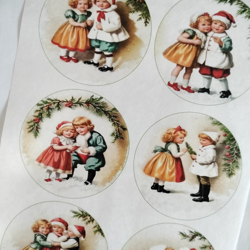 Originální rýžový papír na decoupage - VÁNOČNÍ
