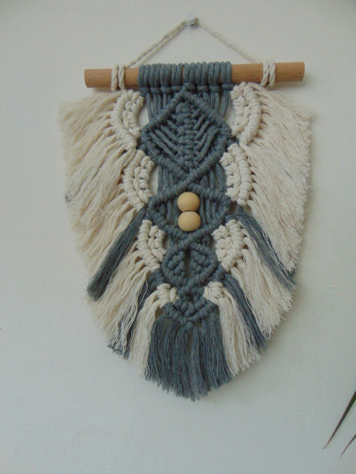 Macramé list-dekorace