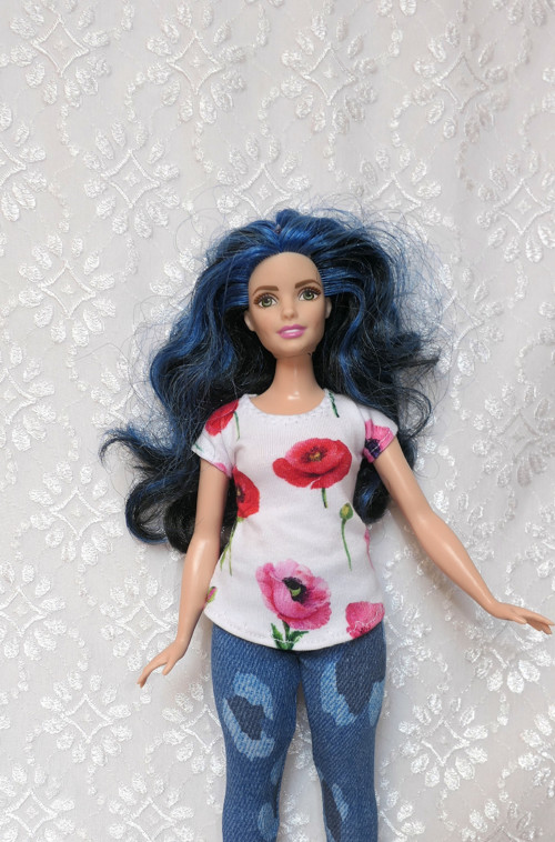 Barbie - baculka - tričko — foto 1