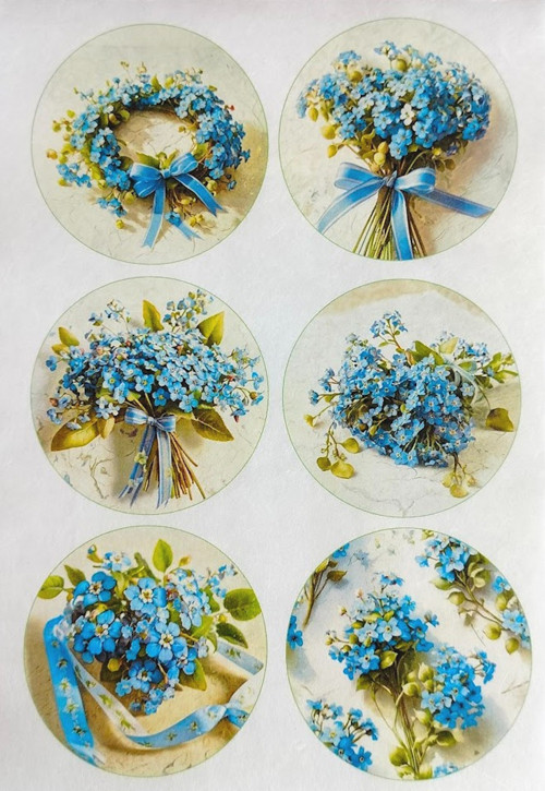 Originální rýžový papír na decoupage - POMNĚNKY
