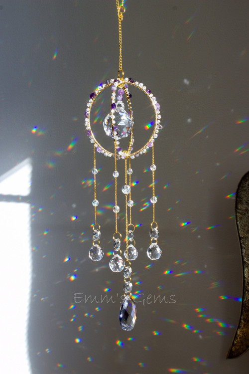Suncatcher/Lapač Slunce Alora Ametyst