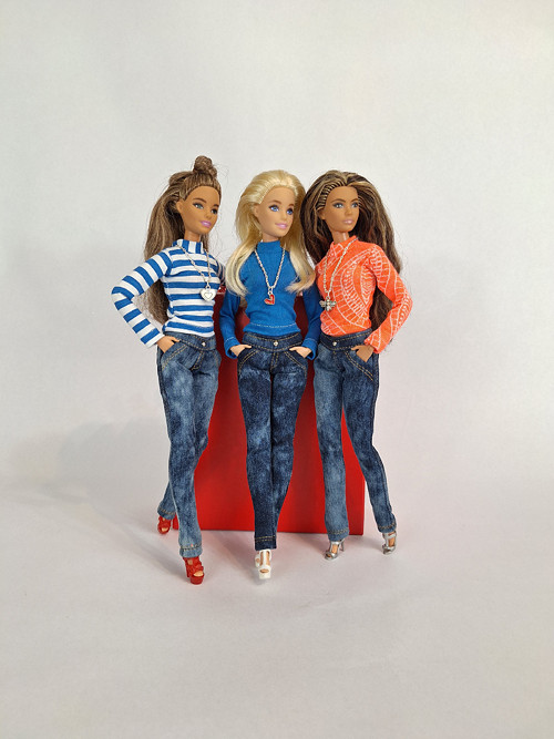 Barbie roláček s dlouhým rukávem č-4,5,6