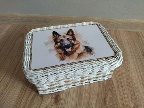 Krabička s víkem - vlčák