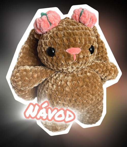 Návod na dýňového králíčka