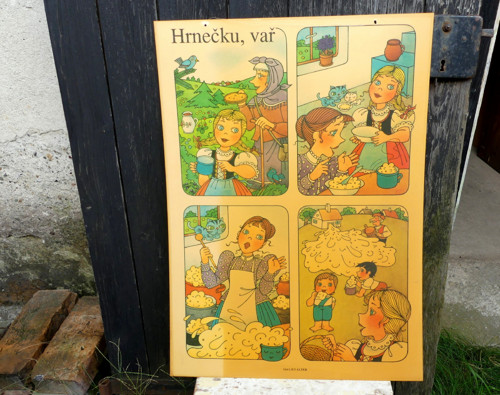 Hrnečku, vař...školní výuková tabule