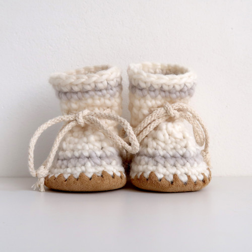 Bačkůrky 10 cm smetanové s křídovou