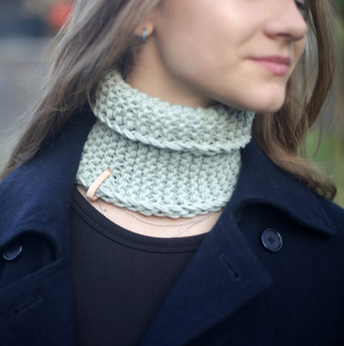 Nákrčník Einfach 100% MERINO pistáciová