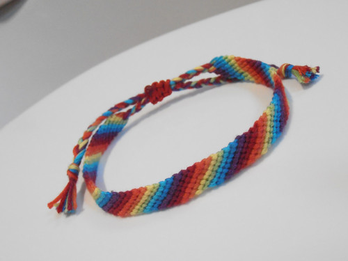 *Rainbow I.* - náramek přátelství (Unisex)
