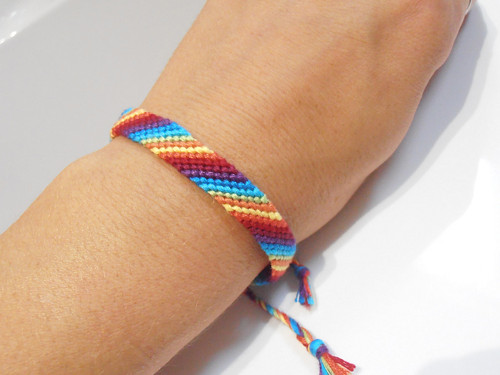 *Rainbow II.* - náramek přátelství (Unisex)