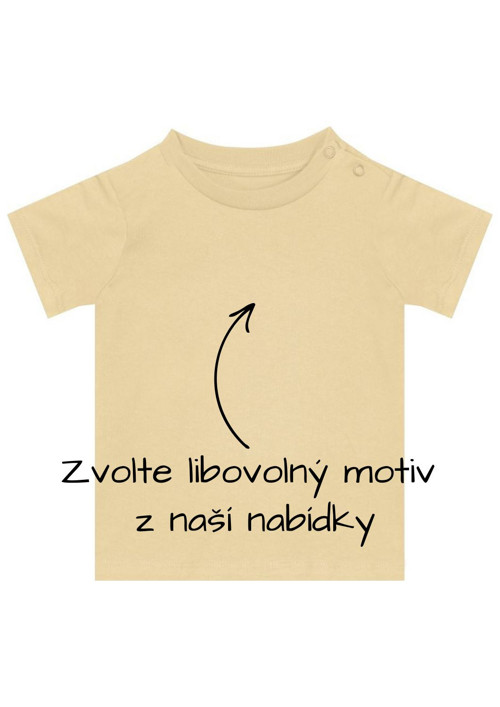 Bio kojenecké tričko (vel.68-92) - motiv na výběr