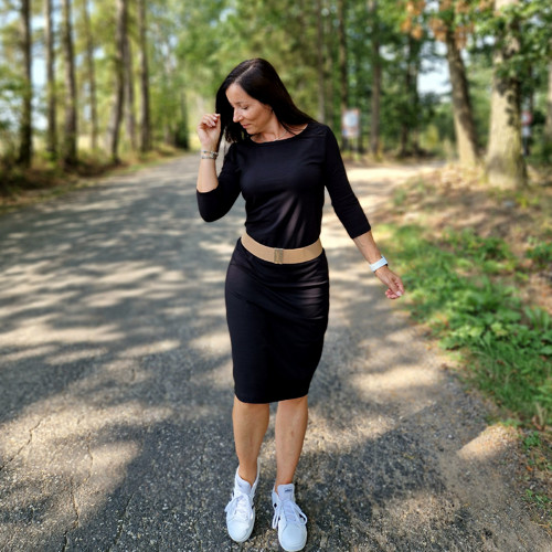 Černé šaty Zena...L — foto 1