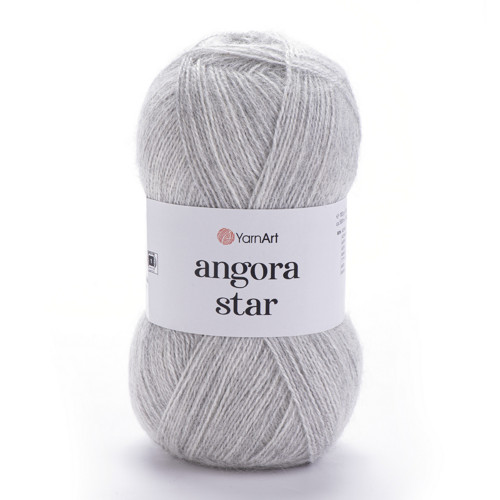 Příze Angora Star - světlounce šedá