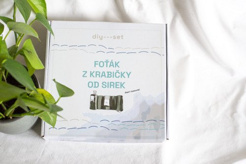DIY set: foťák z krabičky od sirek