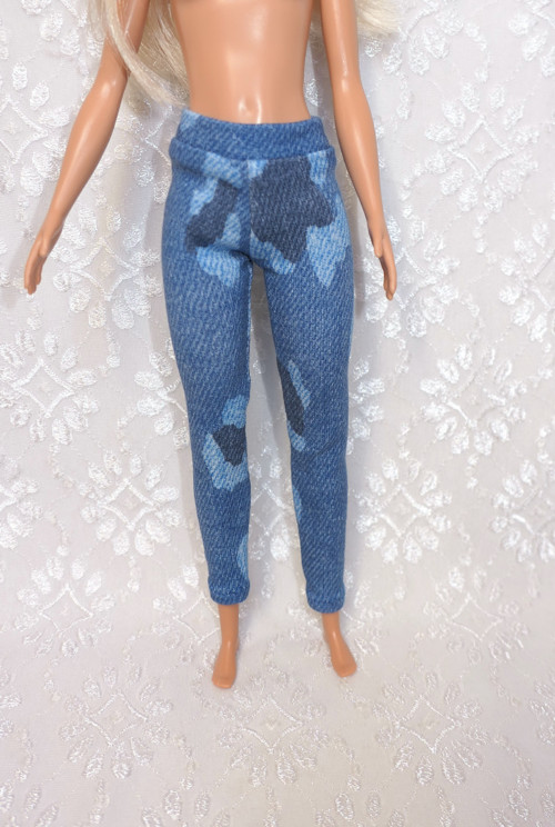 Legíny - jeans — foto 1