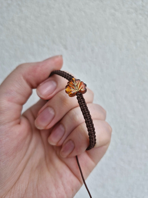 Náramek s listím — foto 1