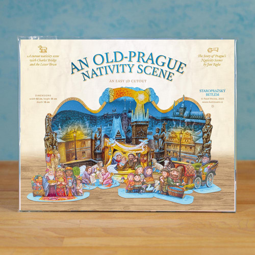 An Old-Prague Nativity scene