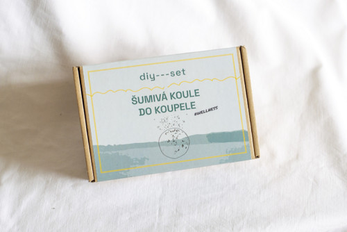DIY set: šumivé koule do koupele
